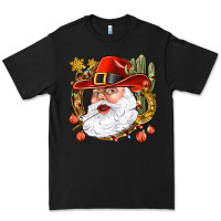 Black Cowboy Santa Premium Tee - NancyCooperArtShop