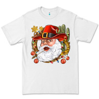 White Cowboy Santa Premium Tee - NancyCooperArtShop