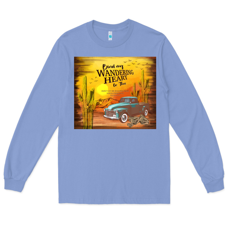 Bind My Wandering Heart To Thee Long Sleeve Tee by TumblerDesignByShophia | Teevron