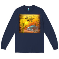 Navy bind my wandering heart to thee Long Sleeve Tee - TumblerDesignByShophia