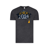 Vintage Black senior 2024 graduation Vintage Tee - RanaPortraitStore