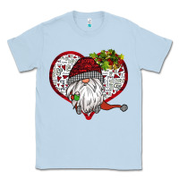 Dusty Blue Valentine's Day Gnome Classic Tee - Bettercallsaul