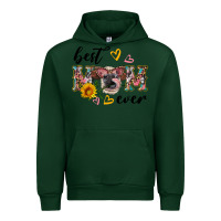 Forest Green best mom ever with cow Urban Hoodie - Artiststas