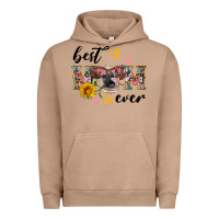 Pigment Burro best mom ever with cow Urban Hoodie - Artiststas