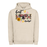 Pigment French Oak best mom ever with cow Urban Hoodie - Artiststas