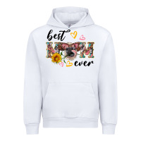 White best mom ever with cow Urban Hoodie - Artiststas