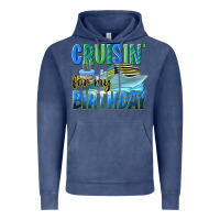 Vintage Denim cruisin' for my birthday Vintage Hoodie - texasbilliewilder