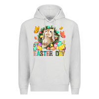 Dove Grey Easter Day Premium Hoodie - BundleAndBundleShop