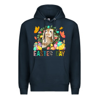 Navy Easter Day Premium Hoodie - BundleAndBundleShop
