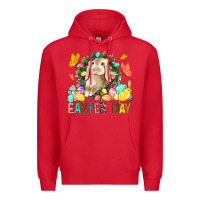 Red Easter Day Premium Hoodie - BundleAndBundleShop