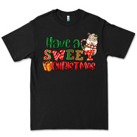 Black Have a sweet Christmas Premium Tee - NancyCooperArtShop
