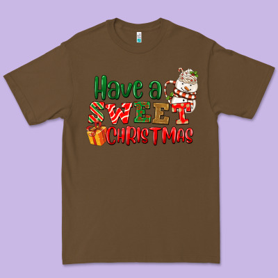 Have A Sweet Christmas Premium Tee Designed By Nancycooperartshop
