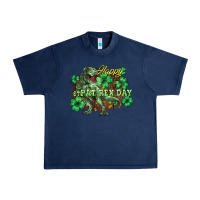 Navy s day t rex Urban Heavy Tee - NancyCooperArtShop