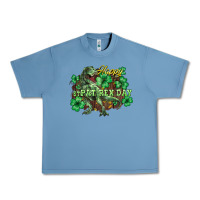 Pebble Blue s day t rex Urban Heavy Tee - NancyCooperArtShop