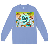 Colony Blue dog mom Long Sleeve Tee - TumblerDesignByShophia