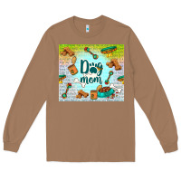 Toasted Coconut dog mom Long Sleeve Tee - TumblerDesignByShophia