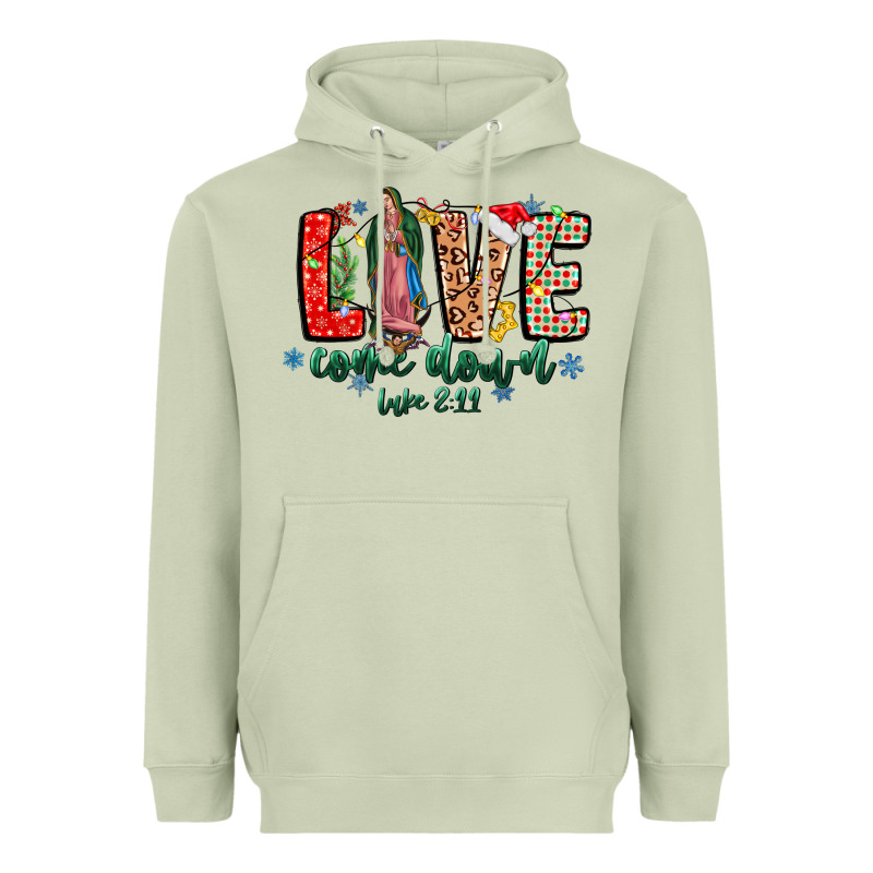 Love Comedown Luke 2.11-2 Heavyweight Hoodie by CowhideDigitalArt | Teevron
