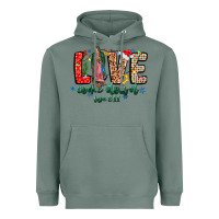 Sage Love ComeDown Luke 2.11-2 Heavyweight Hoodie - CowhideDigitalArt