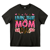 Asphalt livin' that mom life Heavy Core Tee - JahusDesignShop