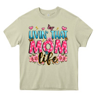 Mossy livin' that mom life Heavy Core Tee - JahusDesignShop