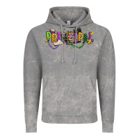 Cloud Rock mardi gras principal Vintage Hoodie - texasbilliewilder