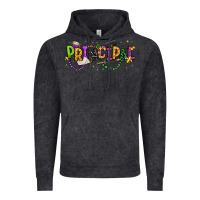 Vintage Black mardi gras principal Vintage Hoodie - texasbilliewilder