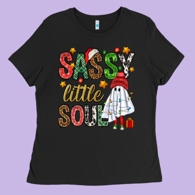 Sassy Litte Soul Ladies Tee Designed By Nancycooperartshop