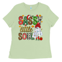 Matcha Sassy litte soul Ladies Tee - NancyCooperArtShop