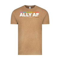 Vintage Camel Ally AF Pride Rainbow Shirt  Proud LGBTQ Ally TShirt Vintage Tee - minhPixels