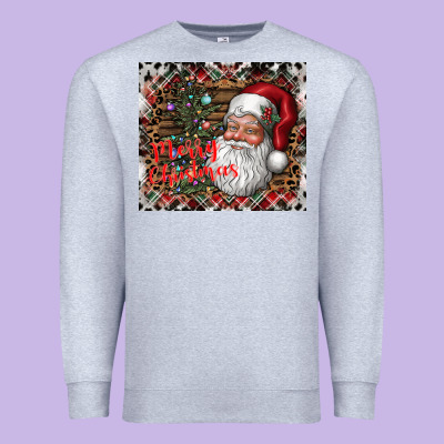 Merry Christmas Premium Sweatshirt Designed By Cowhidedigitalart