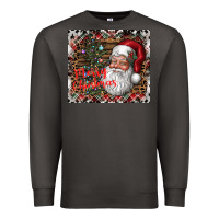 Smoke merry Christmas Premium Sweatshirt - CowhideDigitalArt