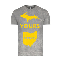 Cloud Rock Up Yours State Of Ohio Funny Anti Oh Pro Michigan Meme Vintage Tee - minhPixels