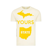 Vintage Arctic Up Yours State Of Ohio Funny Anti Oh Pro Michigan Meme Vintage Tee - minhPixels