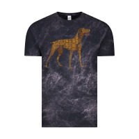 Cloud Black Vizsla Dog Owner Funny Gift I Love My Vizsla Dog Vizsla Vintage Tee - minhPixels