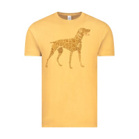 Vintage Mustard Vizsla Dog Owner Funny Gift I Love My Vizsla Dog Vizsla Vintage Tee - minhPixels