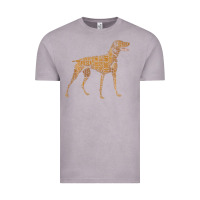 Vintage Zinc Vizsla Dog Owner Funny Gift I Love My Vizsla Dog Vizsla Vintage Tee - minhPixels