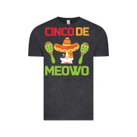Vintage Black Cinco De Meow Vintage Tee - Bettercallsaul