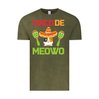 Vintage Olive Cinco De Meow Vintage Tee - Bettercallsaul