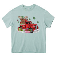 Arona christmas truck Heavy Core Tee - MaliasSmallBusiness
