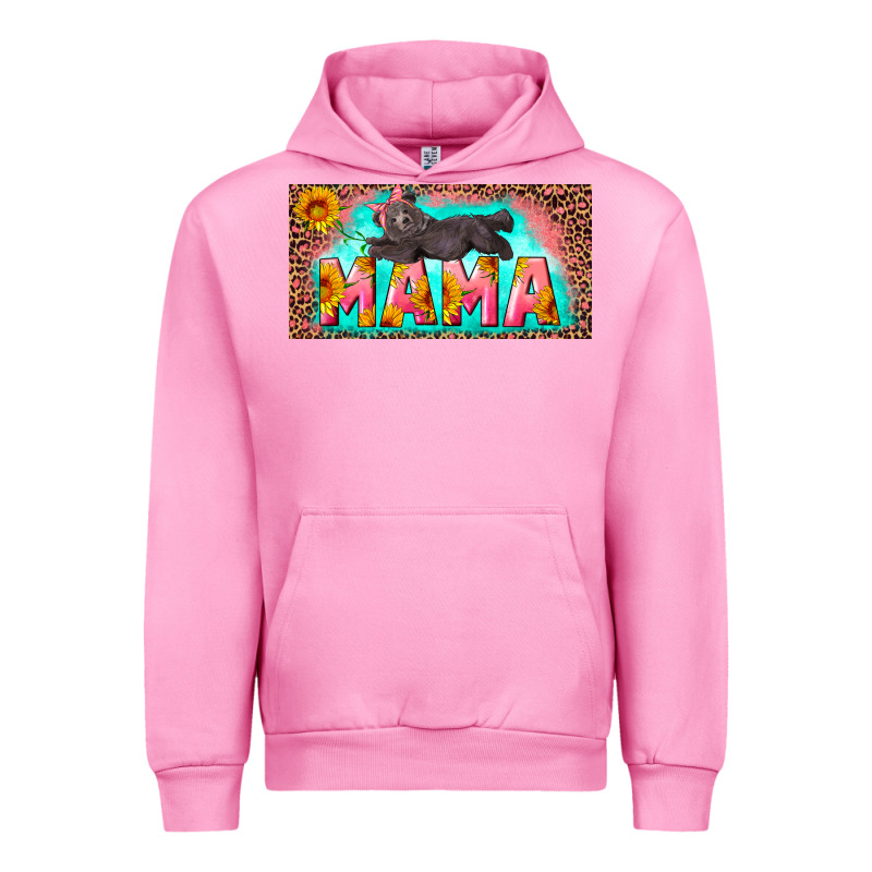 Mama With Baby Bear And Leopard License Plate Urban Hoodie by Artiststas | Teevron