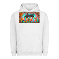 Pigment Lunar Rock mama with baby bear and leopard license plate Urban Hoodie - Artiststas