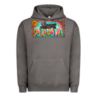 Pigment Tornado mama with baby bear and leopard license plate Urban Hoodie - Artiststas