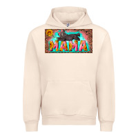 Sandshell mama with baby bear and leopard license plate Urban Hoodie - Artiststas