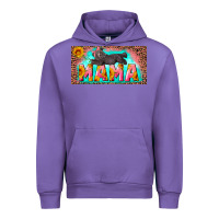 Tulip mama with baby bear and leopard license plate Urban Hoodie - Artiststas