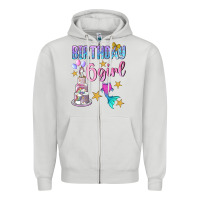 Dove Grey birthday girl 6 Zipper Hoodie - BundleAndBundleShop