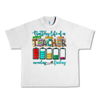 Lunar Rock battery life of a teacher monday friday Urban Heavy Tee - NancyCooperArtShop