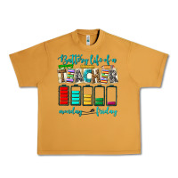 Peanut Butter battery life of a teacher monday friday Urban Heavy Tee - NancyCooperArtShop