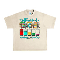 Sandshell battery life of a teacher monday friday Urban Heavy Tee - NancyCooperArtShop