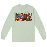 Army Christmas Love 4th Of July Long Sleeve Tee | Teevron