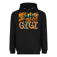 Black one thankful gigi Heavyweight Hoodie - CowhideDigitalArt